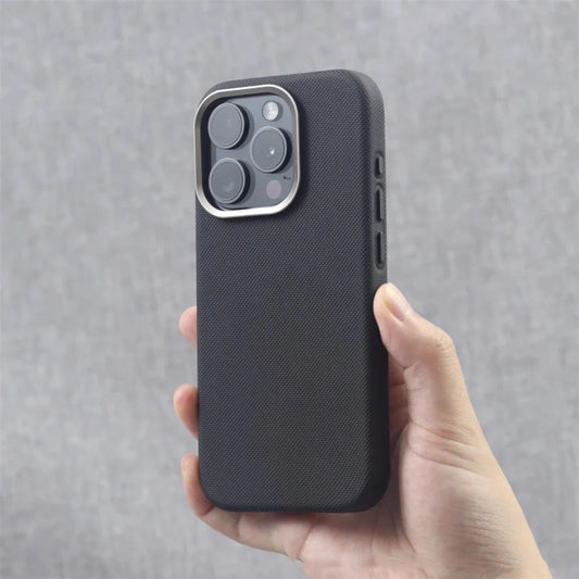 Slim protective iPhone 16 case with drop protection & non-slip grip. Durable phone cover accessory.