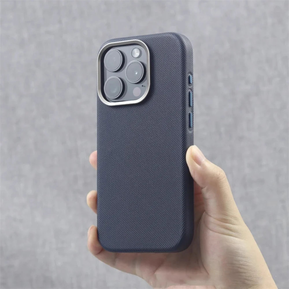 Non-slip, drop-tested iPhone 15 case, offering maximum phone protection in a slim design.