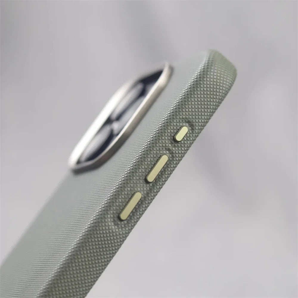 Protective iPhone case featuring a slim, non-slip design and advanced drop protection technology.