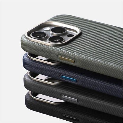 Black protective iPhone case. Slim, non-slip design with robust drop protection. Phone accessory.
