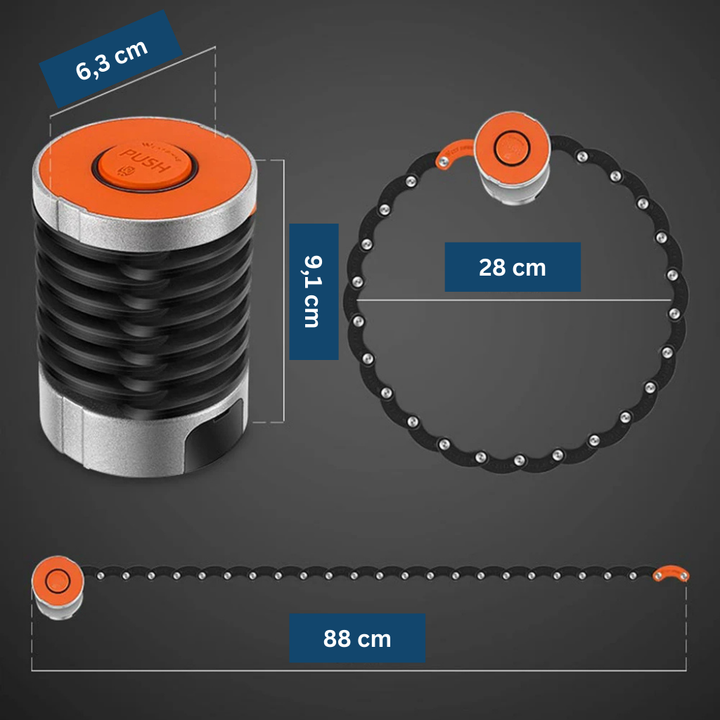 Outdoor gear: waterproof smart bike lock, ideal for secure keyless bicycle storage