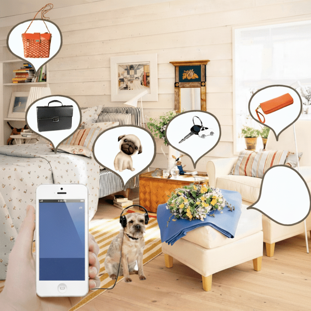 Real-time GPS pet monitor & item locator with long battery life. Anti-lost gadget for peace of mind.