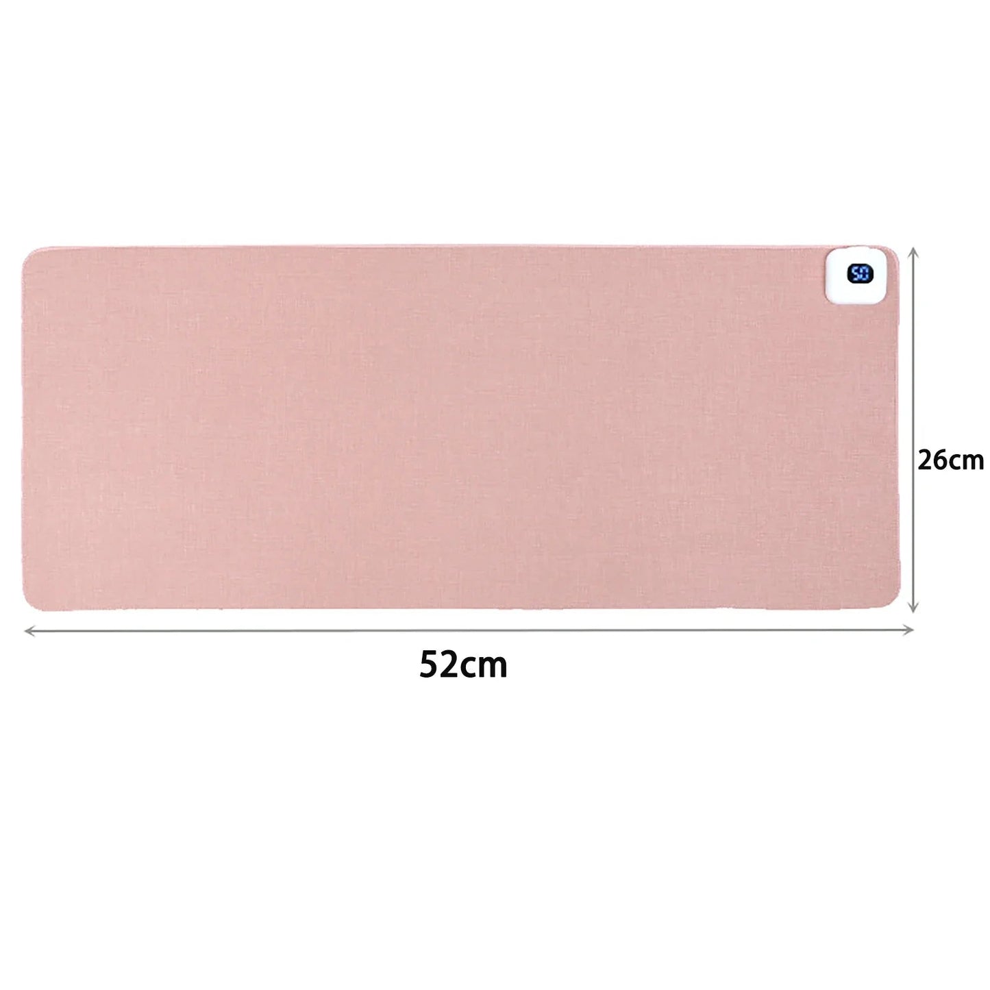 Ergonomic heated mouse pad & desk warmer. Adjustable temp for office comfort & productivity.