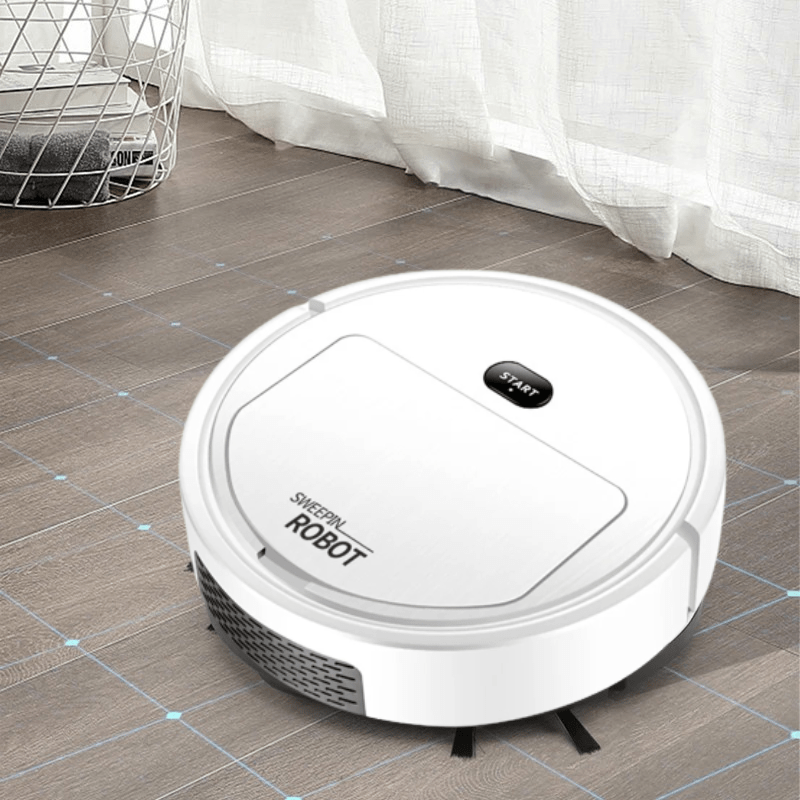 Smart Robot Vacuum: automated deep cleaning, pet hair removal & air purification for a spotless home.