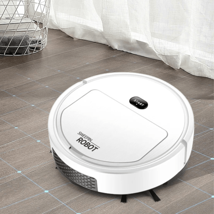 Smart Robot Vacuum: automated deep cleaning, pet hair removal & air purification for a spotless home.