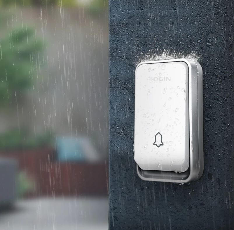 Enhance home security with a smart wireless battery-free doorbell. Waterproof, easy setup for house & apartment.