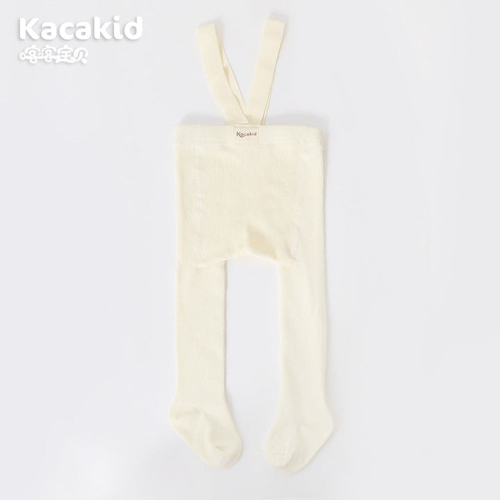 High-waist knitted pants, ultra-soft for baby girls & boys. Perfect comfy toddler bottoms.