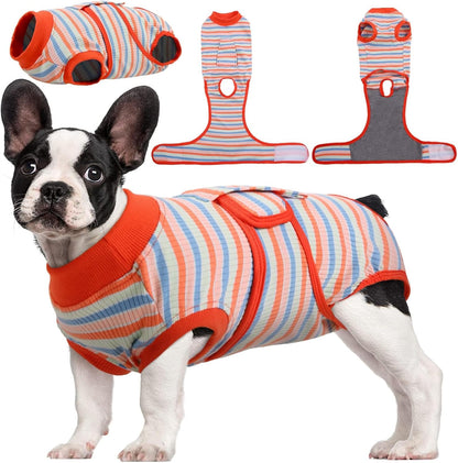 Lightweight cat recovery suit, promotes healing & prevents irritation after surgery. Pet apparel.