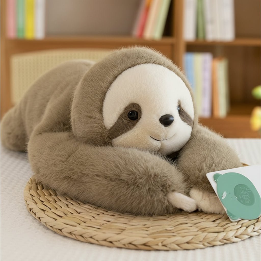 Plush cuddle companion, a soft stress relief toy for relaxation, emotional support & comfort.