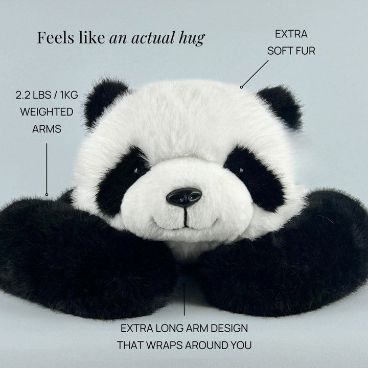 Gentle animal plush, a stress relief comfort toy offering soothing cuddles & relaxation.