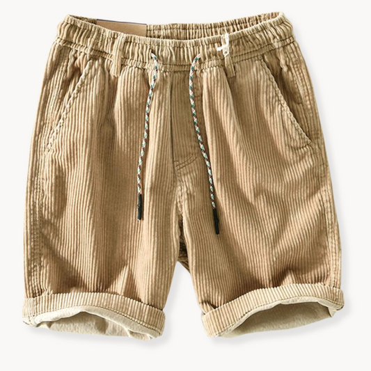 Soft washed men's comfort shorts for relaxed everyday wear. Perfect casual summer fashion.