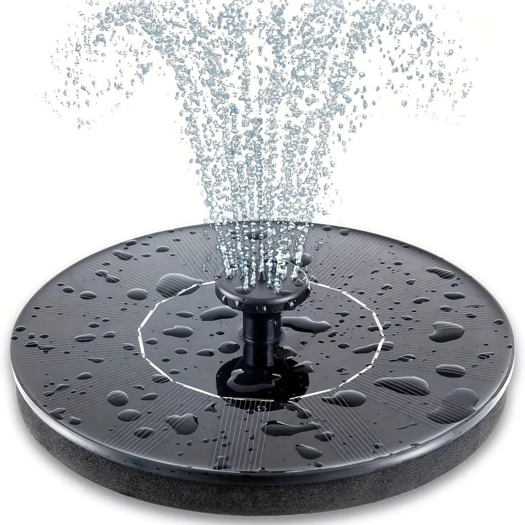 Effortless solar bird bath fountain pump for ponds & water gardens. An eco-friendly outdoor water feature & wildlife attraction.