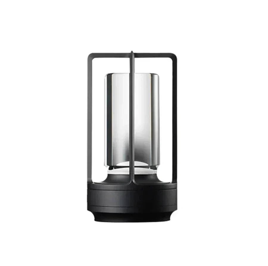 Versatile SolisAura wireless LED lantern for elegant garden lighting, indoor decor, or cozy outdoor ambiance.