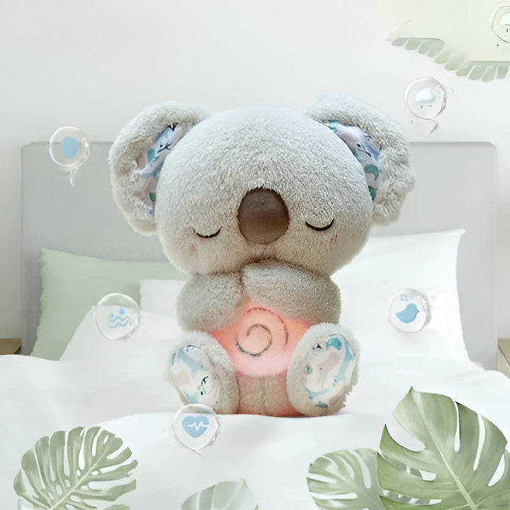 Anxiety relief Koala plush, a comforting sleep aid & stress reducer with soothing motions.
