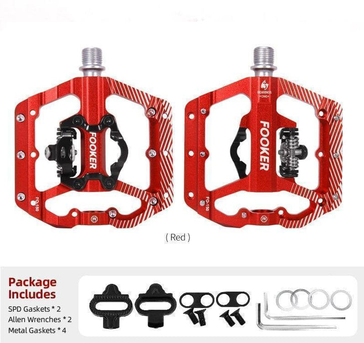 Mountain biker navigating trails with SPD pedals, offering superior control and power delivery