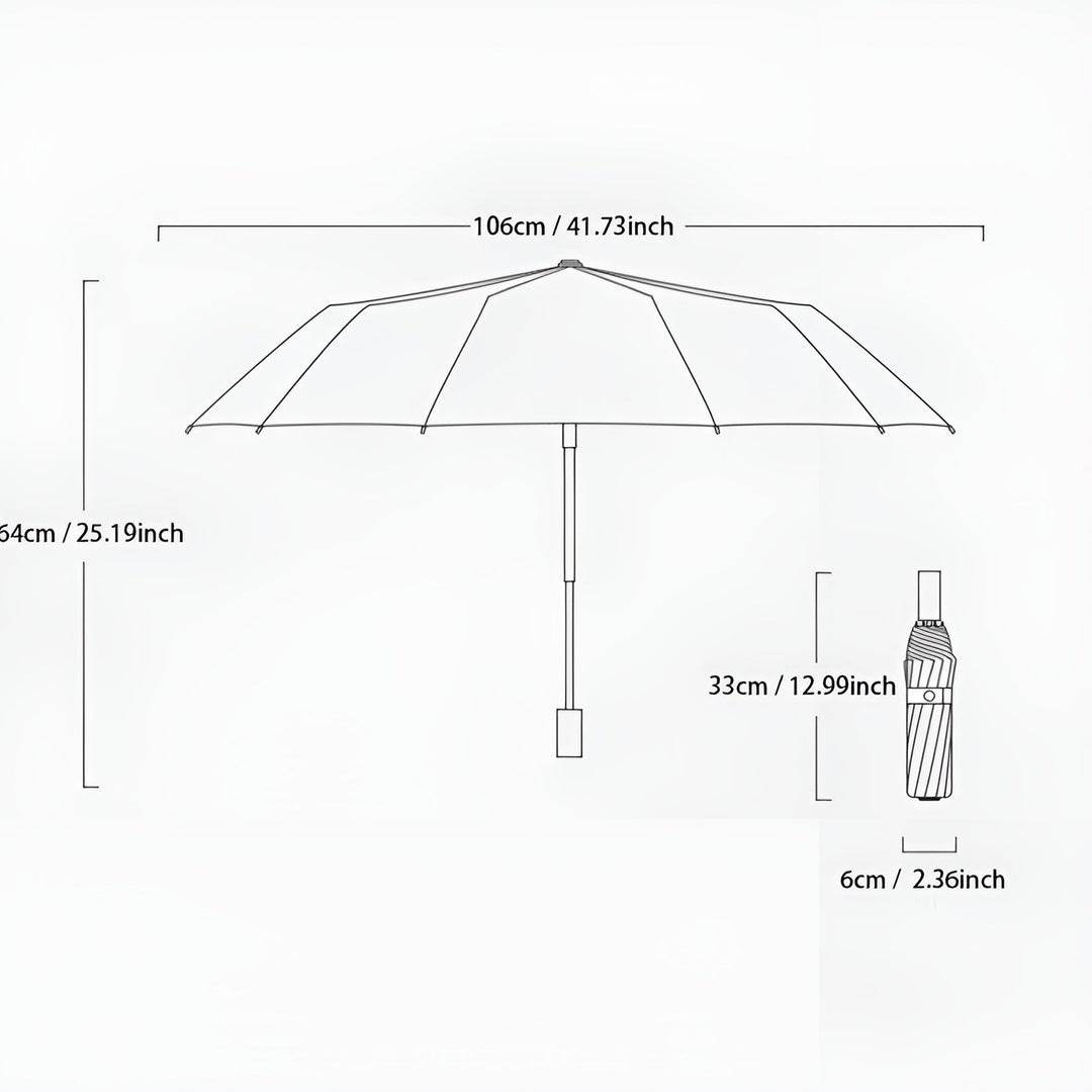 Durable StormShield weather-resistant umbrella, built to last against wind, rain, and sun.