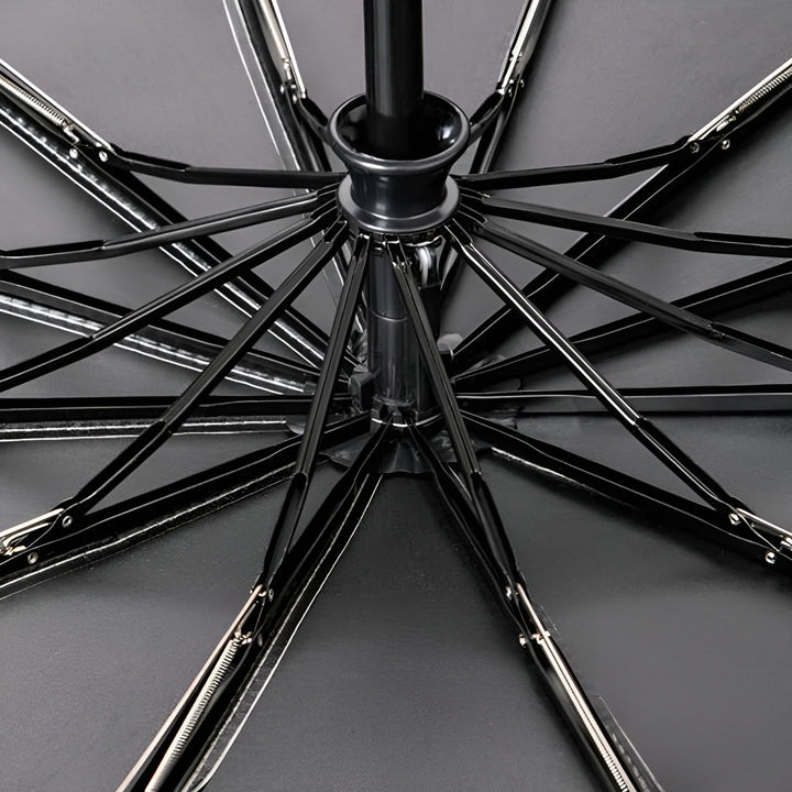 Sleek StormShield unisex compact umbrella for stylish rain & sun protection. Easy to carry.