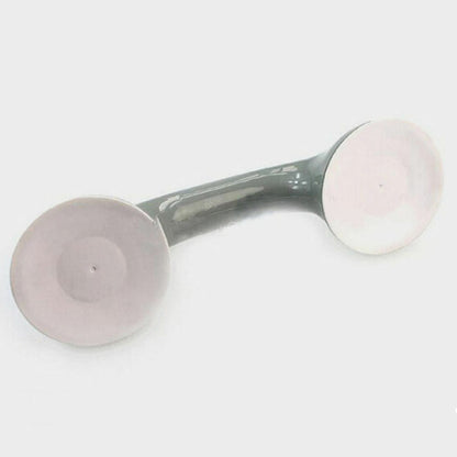 Unisex bathroom grab bar with strong suction. Provides handicap support & fall prevention in showers & bathtubs.