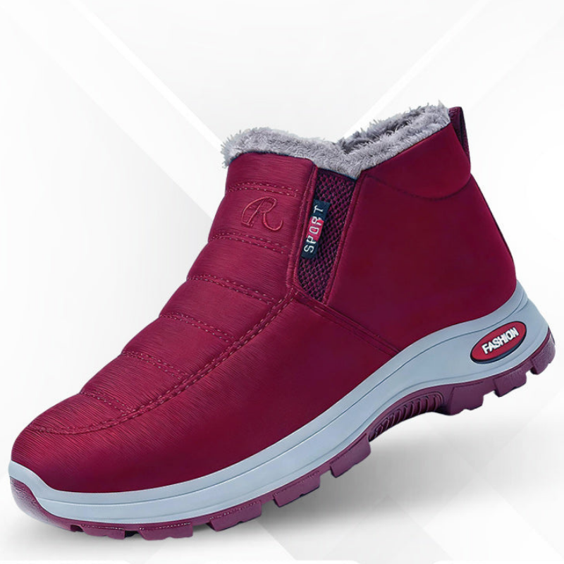 Stay warm & comfortable with these women's orthopedic ankle boots, perfect for winter.