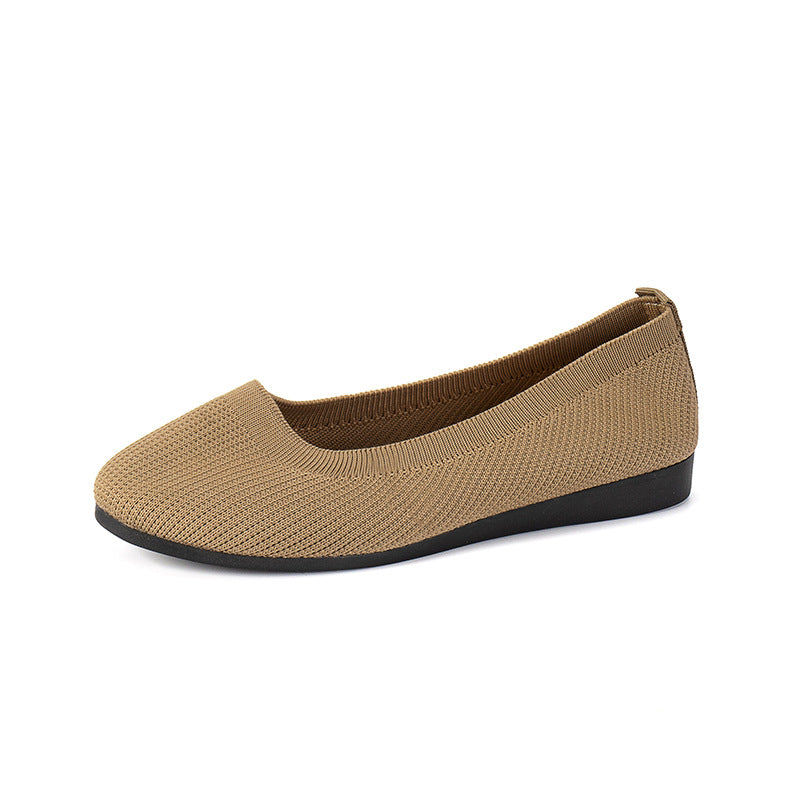Professional women's orthopedic ballerinas, black comfort flats perfect for office and work wear.