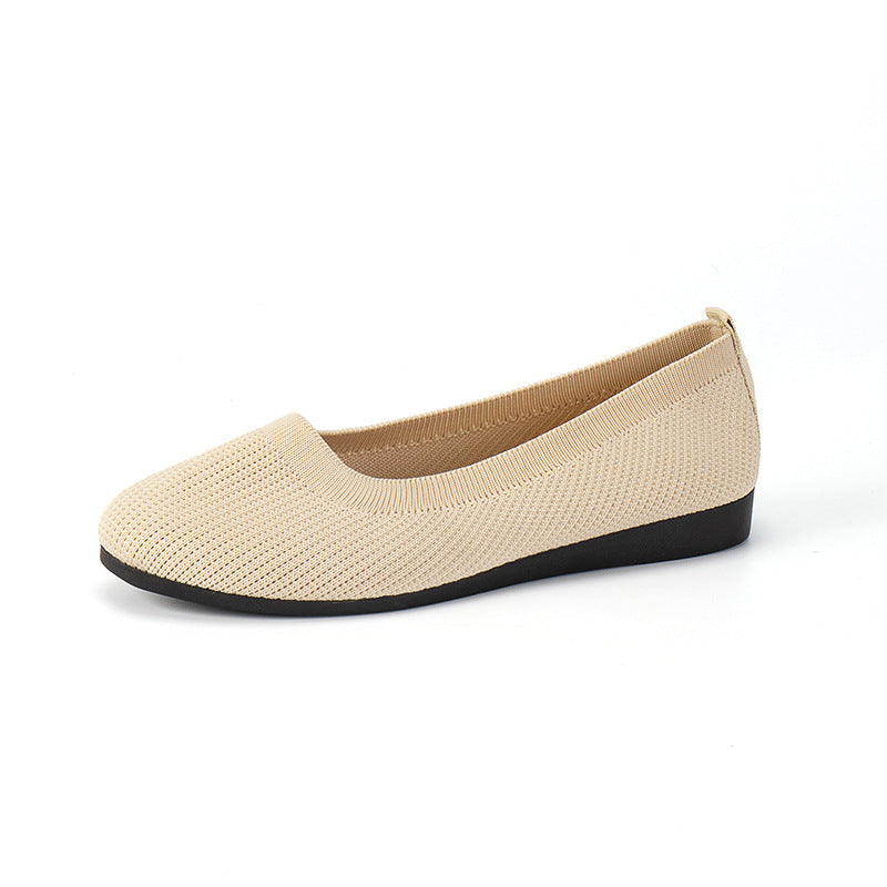 Lightweight women's orthopedic ballerinas, breathable comfort flats for spring & summer style.
