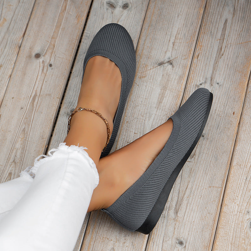 Versatile women's orthopedic comfort flats, ideal ballerinas for office, casual, & all-day wear.