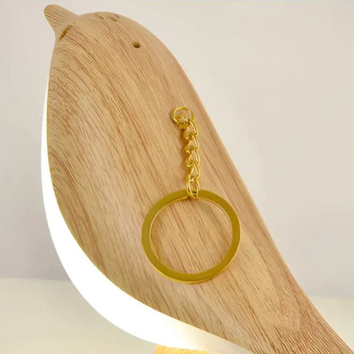 Decorative LED bird lamp providing soft ambient lighting and an aromatherapy experience.