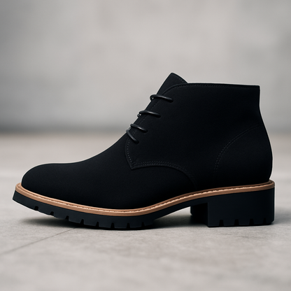 Modern classic men's chukka boots, blending timeless style with superior comfort for versatile everyday wear.