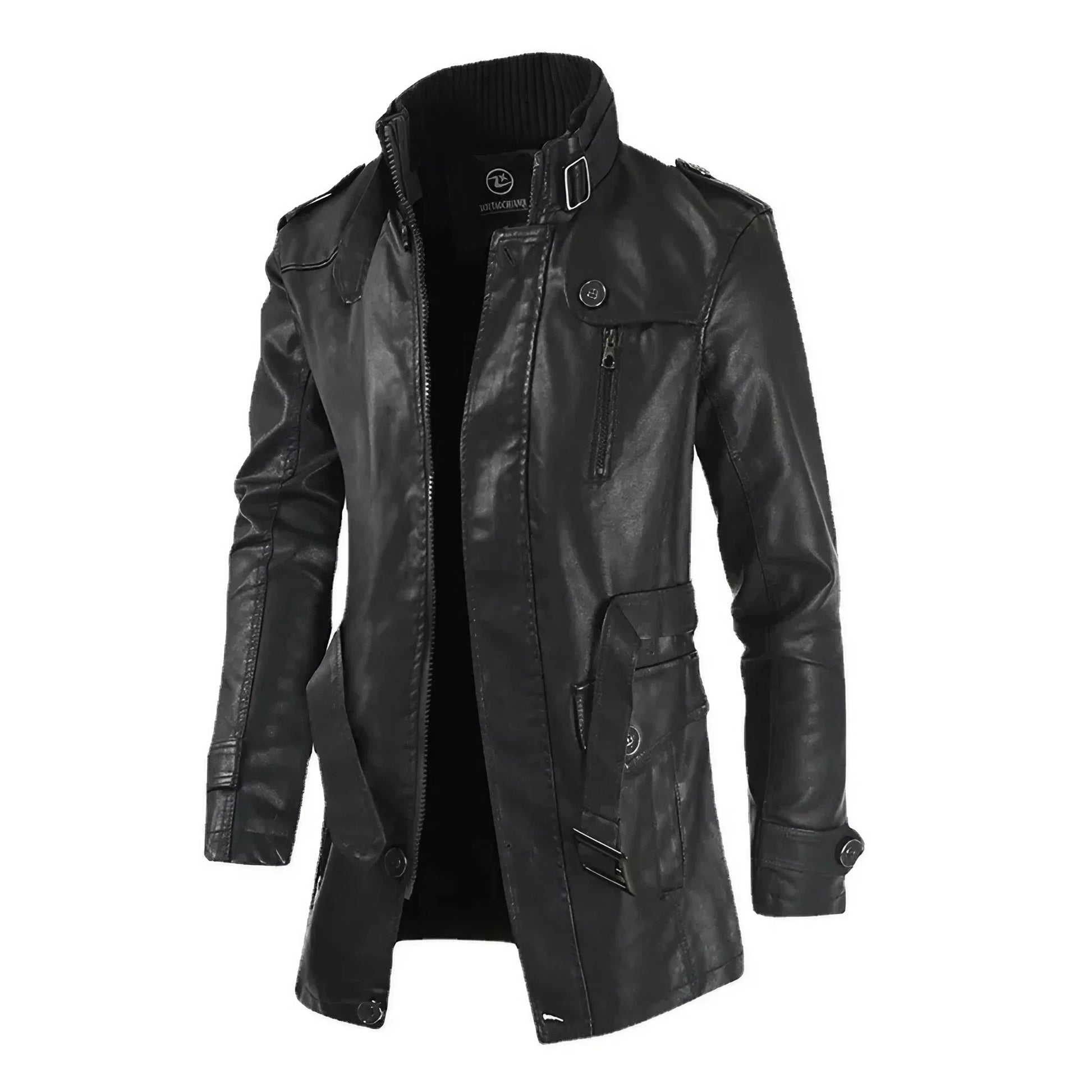 Warm brown men's stylish everyday jacket, versatile casual outerwear. Ideal for men's fashion in all seasons.