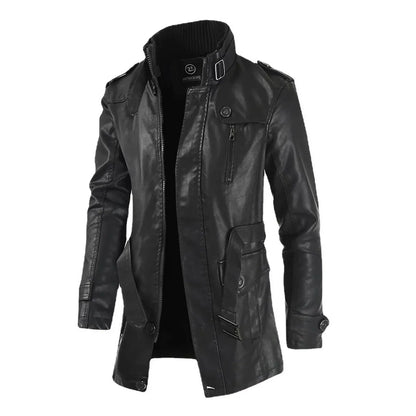 Warm brown men's stylish everyday jacket, versatile casual outerwear. Ideal for men's fashion in all seasons.