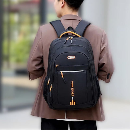Stylish & organized women's waterproof backpack, multi-compartment for everyday use, commute, & travel.