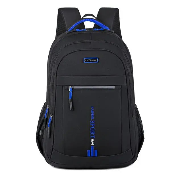 Secure zippers & durable hardware on a women's waterproof backpack, keeping belongings safe & dry.