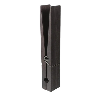 Minimalist solid wood towel clamp, oversized and stylish, perfect for modern bathroom and kitchen decor.