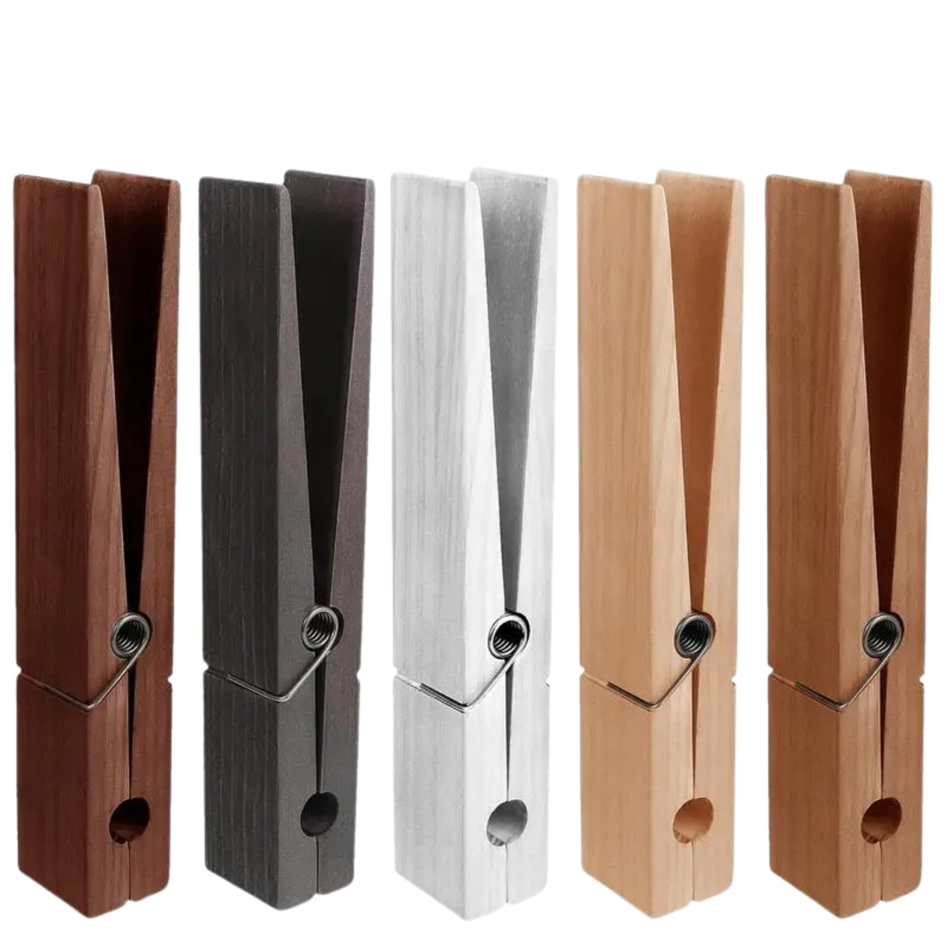Chic wooden towel hook, an oversized wall clamp offering stylish storage for any modern room.