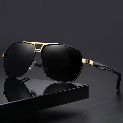 Aviator sunglasses offering 100% UV & glare protection. Lightweight & stylish eyewear for all.