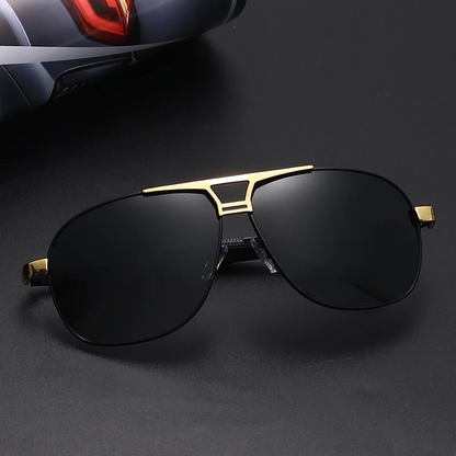 Classic aviator sunglasses, a timeless fashion accessory with excellent UV protection eyewear.