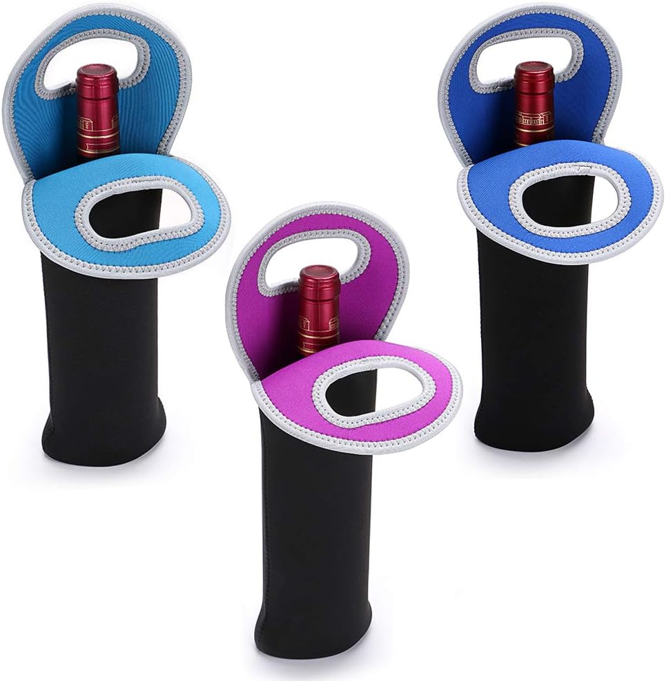 Stylish unisex insulated wine carrier bag, holds 2 bottles securely for travel or picnics.