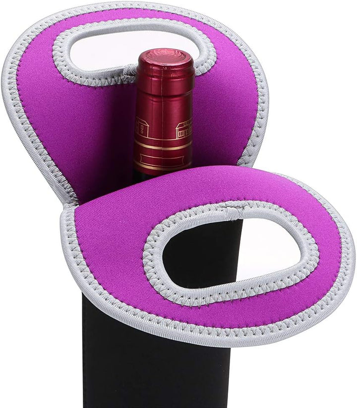 Functional insulated wine bag, keeps two bottles upright & cool, excellent for any adventure.