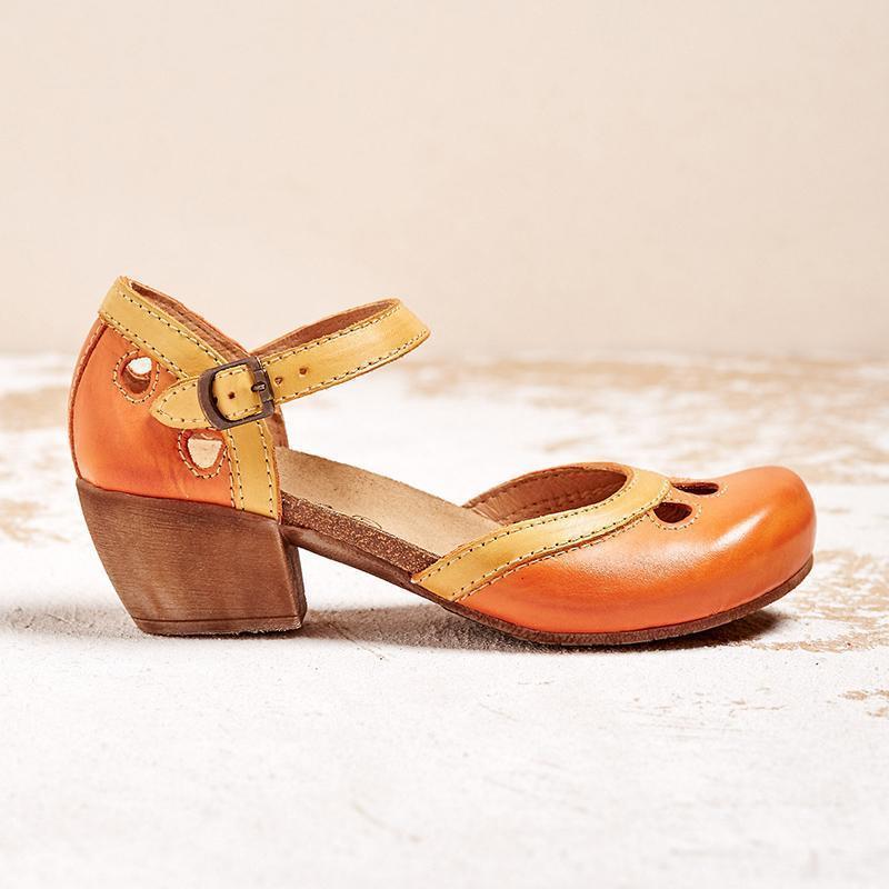 Comfortable women's open-toe sandals with a sturdy block heel and adjustable ankle strap for vacation.