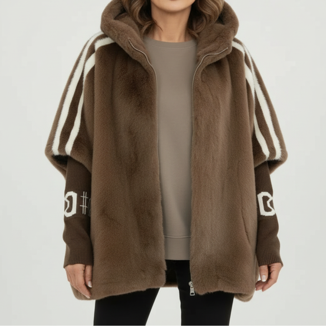 Stylish women's cozy hooded winter parka jacket for ultimate warmth and cold weather protection. Perfect urban style outerwear.