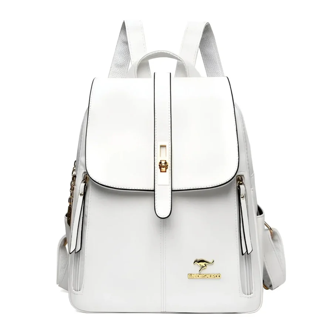 LuxeMate women's elegant everyday backpack. A high-quality fashion accessory for the modern, stylish woman.