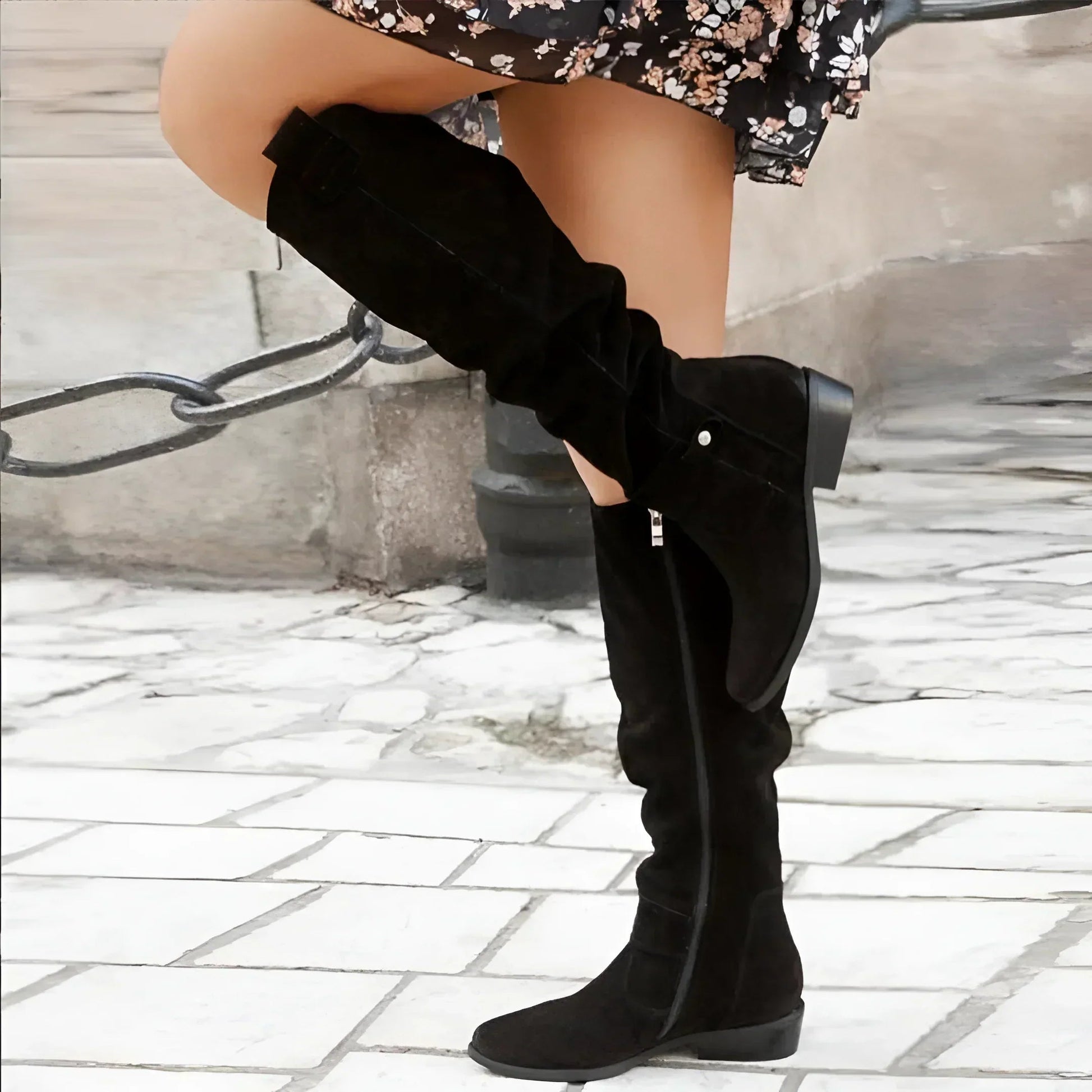 Classic tall women's fashion boots. Durable & comfortable for everyday wear, versatile fall/winter footwear.