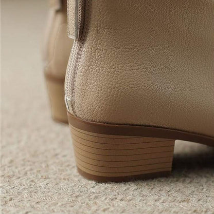 Versatile women's pointed toe ankle boots, perfect blend of fashion and comfort for any occasion.