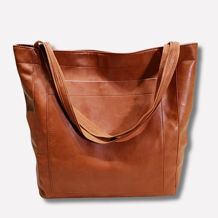 Women's spacious handbag & shoulder bag with multiple compartments for organized daily essentials.