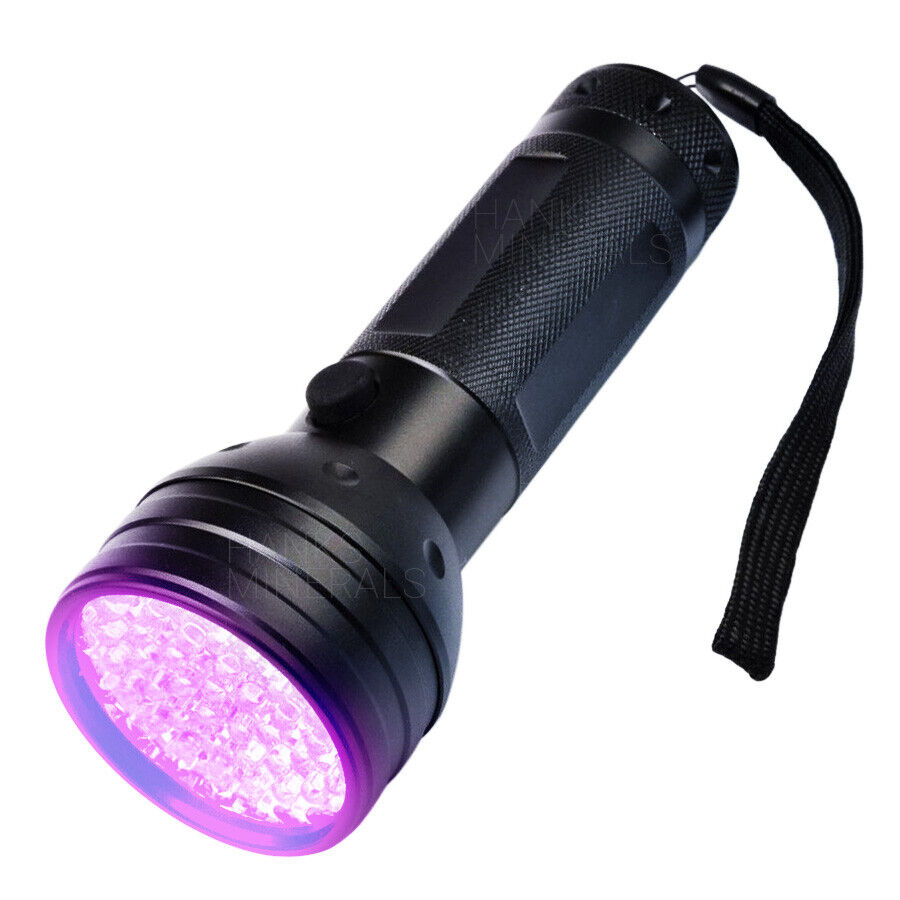 High-intensity 395nm UV LED flashlight, revealing hidden pet stains on carpets and floors