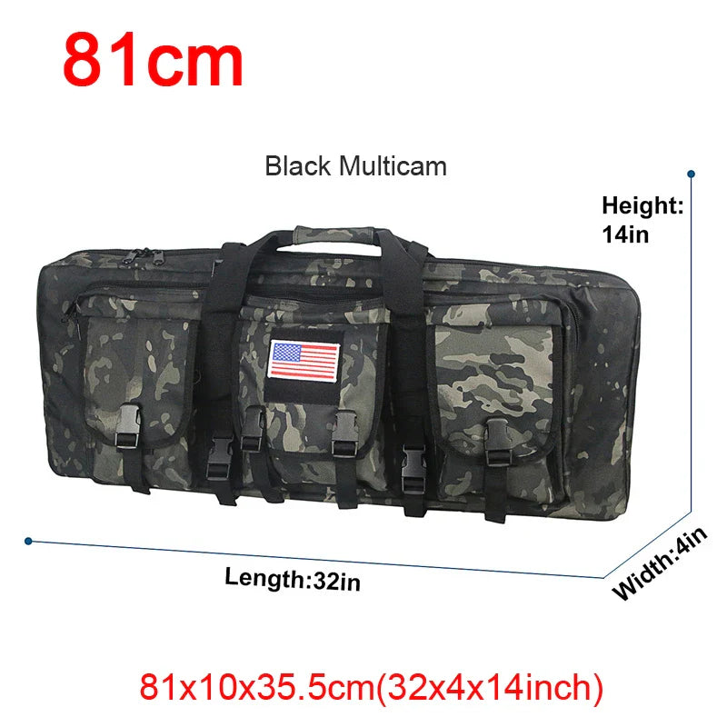 Outdoor tactical backpack, dual rifle capa-city, perfect for hunting and shooting sports