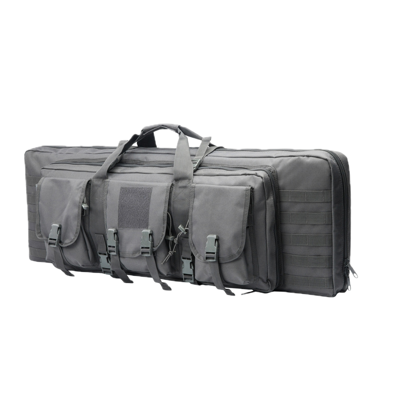 Hunting rifle storage bag, discreet design, protects firearms from elements