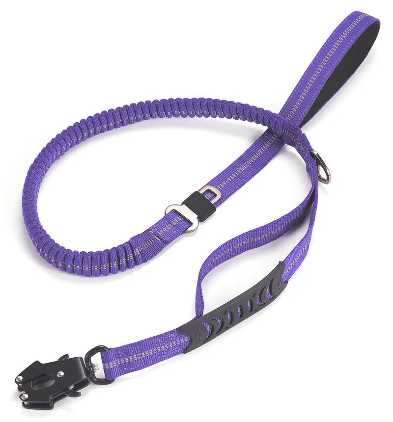 Enhanced control bungee dog leash, ideal for pet supplies and dog training