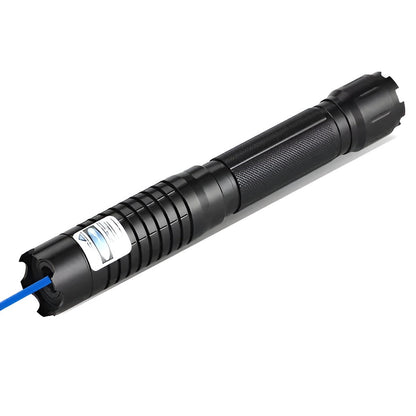 Adventure-ready tactical laser torch, providing powerful illumination & survival capabilities outdoors.