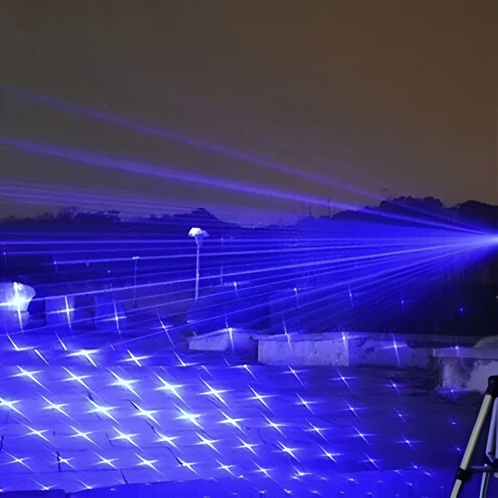 High-performance tactical laser torch with long-range beam, vital for outdoor exploration & safety.